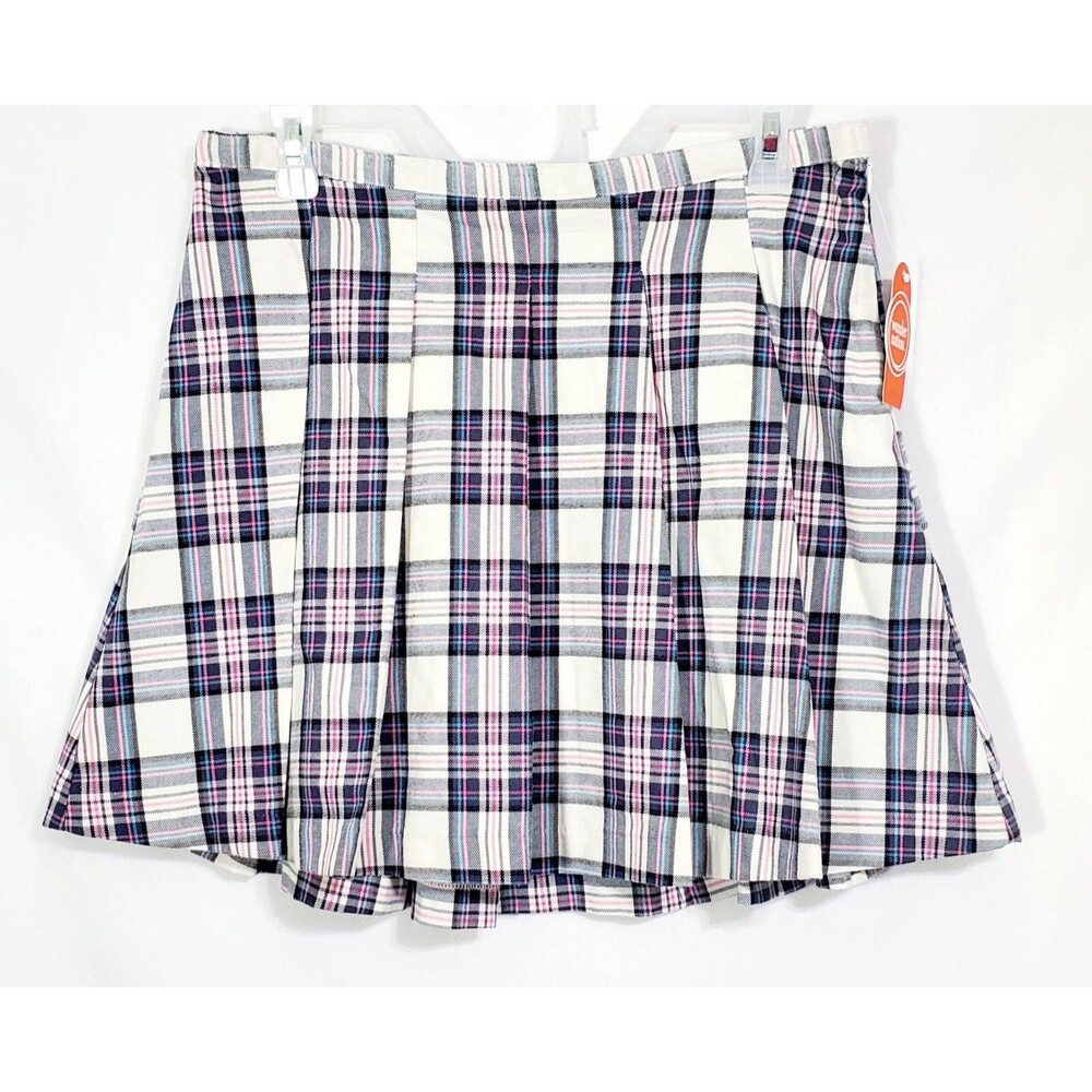 Wonder Nation Pleaded Plaid Skirt Girls Youth XXL (18) NWOT